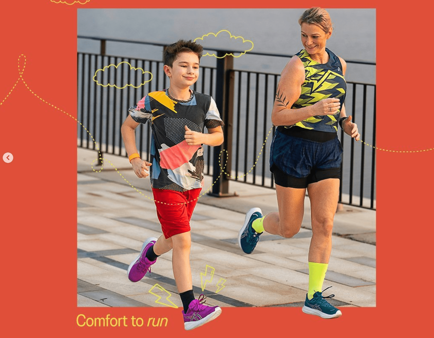 ASICS Back to School campaign